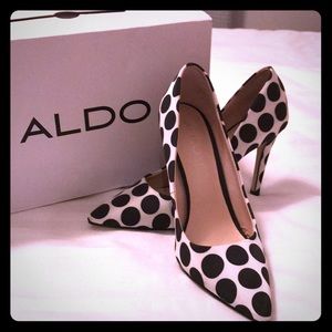 Polka Dot Pumps by Aldo